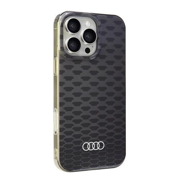 Audi IML Stitching Pattern MagSafe iPhone 16 Pro Max 6.9" czarny/black